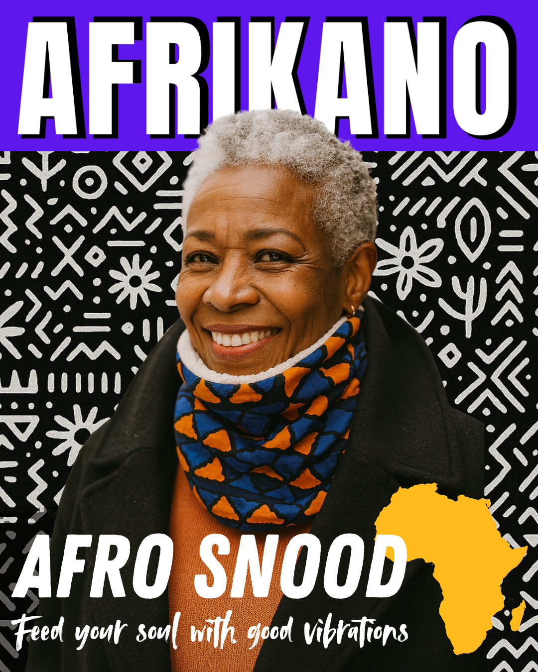 AFRO SNOOD HIGH MOUTAINS
